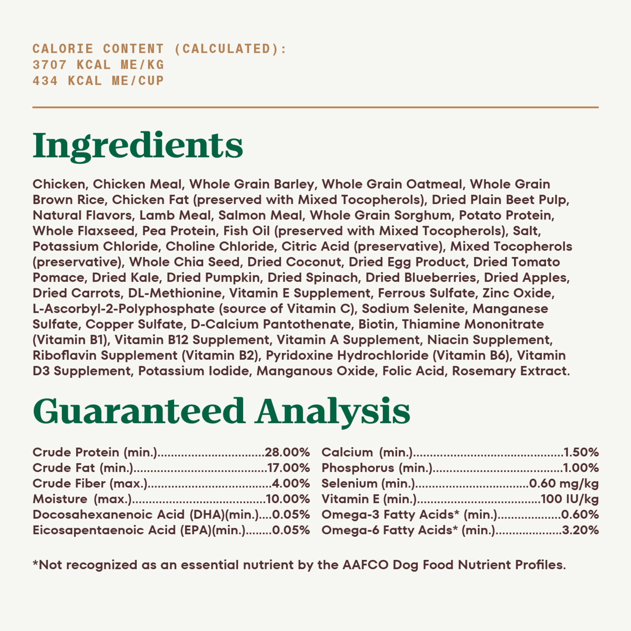 Nutro Ultra High Protein Dry Puppy Food, Trio of Proteins from Chicken, Lamb and Salmon, 12 lb Bag