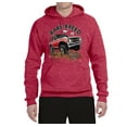 thumbnail image 2 of Ford Rare Breed 71 Bronco Truck Classic | Mens Cars and Trucks Hooded Sweatshirt Graphic Hoodie, Vintage Heather Red, X-Large, 2 of 4