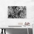 thumbnail image 2 of ARTCANVAS Black White Gray Splatter Modern Canvas Art Print - Size: 26" x 18" (0.75" Deep), 2 of 9