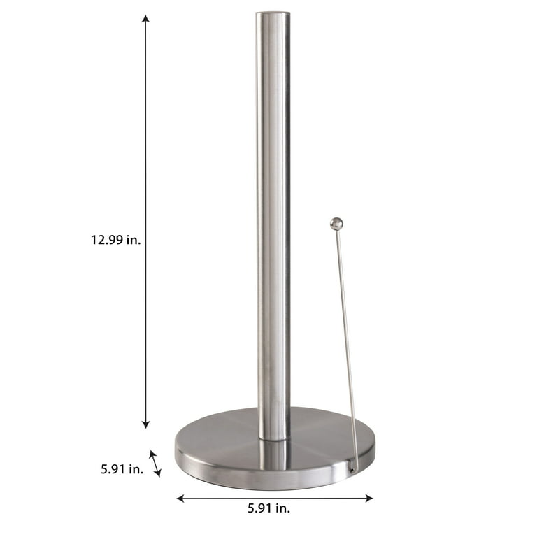 Kitchen Details Metal Chrome Paper Towel Holder in the Paper Towel Holders  department at