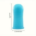 thumbnail image 5 of 2-Pack Soft Silicone Dog Toothbrushes - Gentle 360º Brushing Kit for Small & Large Pets, Recyclable, Easy to Use Finger Toothbrush for Effective Dog Teeth Cleaning, 5 of 5