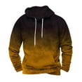 thumbnail image 2 of Goodtrade8 Big and Tall Mens Sweatshirts Athletic Gradient Hooded Long Sleeve Drawstring Pocket Mens Hoodies Lightweight, 2 of 5