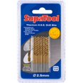 thumbnail image 1 of SupaTool Titanium Coated HSS Drill Bits (Pack of 10), 1 of 6