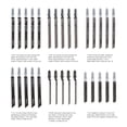 thumbnail image 5 of NKTIER 30 Pcs Jig Saw Set With T-Handle For Various Saw Blades For Wood Plastic And Metal Carpentry Cutting, 5 of 7