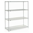 thumbnail image 2 of Nexel Industries 24607EP Epoxy Starter Shelf Unit- Silver - 24 x 60 x 74 in., 2 of 7