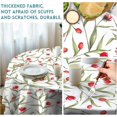 thumbnail image 4 of Round Tablecloth Floral Tablecloths 60 Inch Table Cover Wrinkle-Free Table Cloths for Home Kitchen Decor for Dining Buffet Parties and Camping Patio Indoor Outdoor, 4 of 5