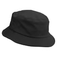 thumbnail image 2 of Big Brother Embroidered Big Size Cotton Blend Twill Bucket Hat - Black 2XL-3XL, 2 of 5
