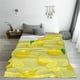 thumbnail image 5 of Balery Bright Lemons Manta de Felpa Suave y Acogedora – Cobija de Franela Aterciopelada para Cama, Lavable y Cálida para Sofá, Mascotas, Transpirable-40"x30", 5 of 7