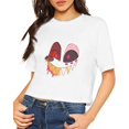 thumbnail image 1 of Anime Hazbin_Hotel Merch Shirt Short Sleeve T-Shirt Merch for Youth, 1 of 2