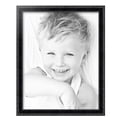thumbnail image 2 of ArtToFrames 18" x 23" Black Engraved Edges Picture Frame, 18x23 inch Black Wood Poster Frame (WOM-4055), 5 Pack, 2 of 7