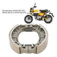 thumbnail image 4 of 45120 001 010, Front Or Rear Motorcycle Brake Shoes Cool Style Precise Weatherproof Die Casting  For CT70 SL70 Z50A CA110, 4 of 8