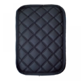 thumbnail image 1 of 1 PC Car Four-Season Universal Armrest Box Mat, Auto Armrest Cover Pad, Auto Center Console Cover Pad, PU Leather Car Armrest Seat Box Protector(Black) O01, 1 of 4
