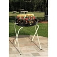 thumbnail image 3 of Panacea Fold-a-Matic 22” Heavy Duty Portable Charcoal Grill, Steel Construction, Foldable, 3 of 5