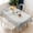 White-4, variant on Rectangular Tablecloth 60x84 Inch – Waterproof Polyester Printed Table Cover, Wrinkle Resistant, Washable for Kitchen & Dining, Marble Liquid Print