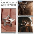 thumbnail image 3 of 20 pinzas para el cabello con forma de estrella, pinzas para flequillo, pasadores para el cabello, pinzas para peinar el cabello, 3 of 7