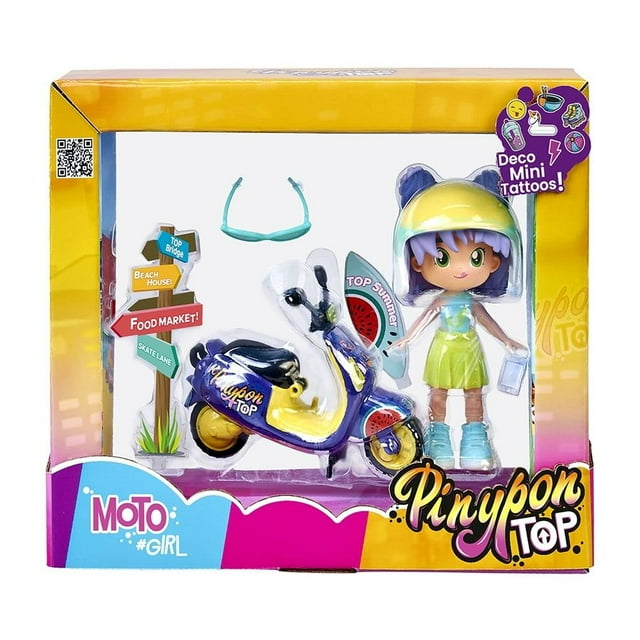 Figura PinyPon Moto Girl 11 cm