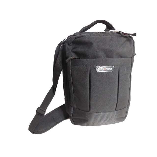 Swiss Gear Vertical Travel Sling Bag - Black, One Size (SA2611)