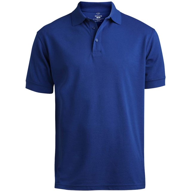Edwards Polo Piqué Mélangé à Manches Courtes pour Hommes
