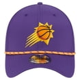 thumbnail image 2 of Men's New Era Purple Phoenix Suns Featherweight Poly Rope Flex 39Thirty Hat, 2 of 5