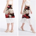 thumbnail image 4 of Swan Stylish Chiffon Beach Skirts and Summer Dresses for Women, 4 of 6