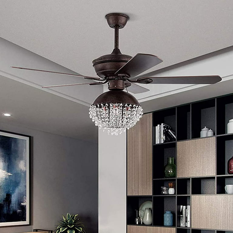 Wuzstar 52 Inch Ceiling Fan With Light