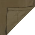 thumbnail image 4 of TWOPAGES Pinch Pleated Drape Blackout Thermal Insulated Curtain for Bedroom, 1 Panel, 52"x84", Wheat, 4 of 6