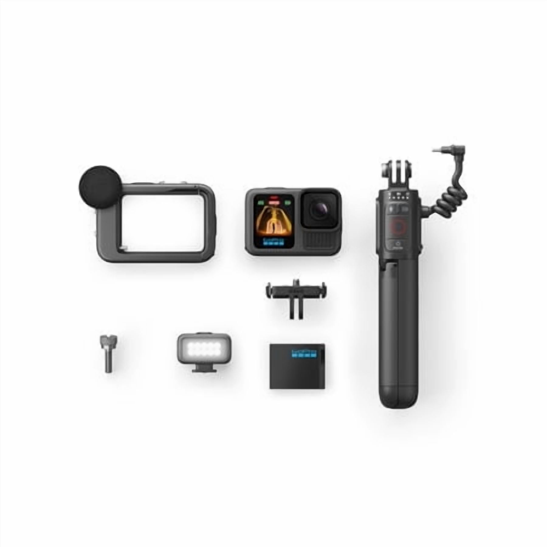 GoPro HERO13 Black Creator Edition, 1 MP Action Video Camera with Volta Grip, Media Mod, Light Mod