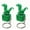 Green(2pcs), variant on Lizard Keychain Sound, Fun Rechargeable Lizard Button Keychain with Colorful Lights, Interactive Anxiety Relief Toy Stress Reliever for Adults Office Desk Accessory
