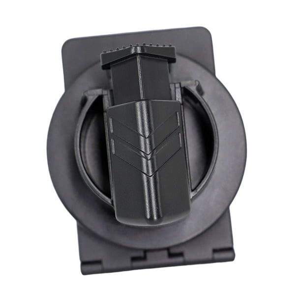 Estuche para esposas, bolsa de cintura práctica profesional con liberación rápida para colgar en el cinturón placa inferior corta