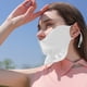 thumbnail image 5 of Máscara de protección solar de seda de hielo de verano para mujer, máscara de sombrilla fina transpirable montada en la oreja, 5 of 5