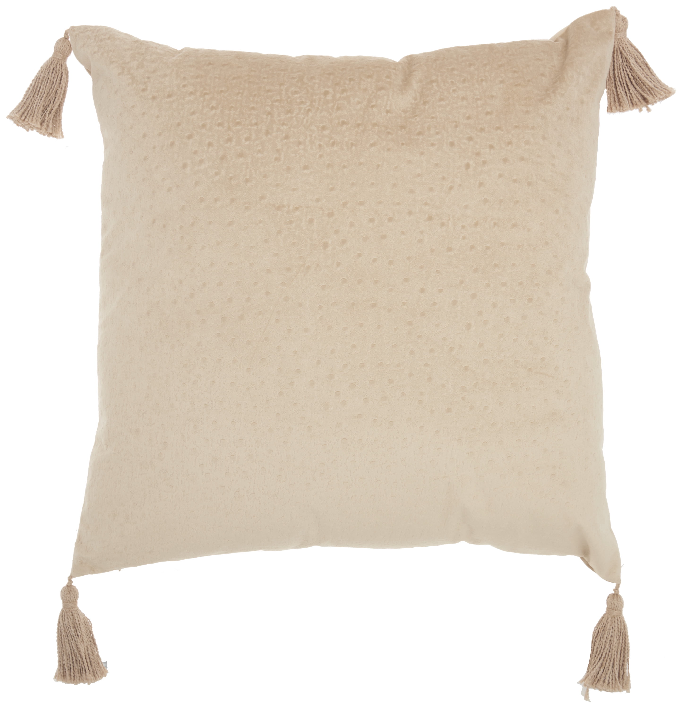 Nourison Life Styles Beige Decorative Throw Pillow , 20" x 20