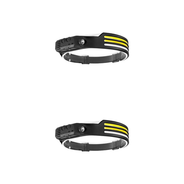 Yuarrent Linterna frontal LED COB brillante, luz de trabajo, linterna USB recargable Type1 NO1