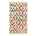 thumbnail image 3 of Unique Loom Chindi Trellis Collection Area Rug - Diamond (4' 1" x 6' 1" Rectangle Multi/Beige), 3 of 6