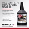 thumbnail image 6 of Red Line 42604 10W50 Synthetic Motorcycle Motor Oil - 1 Quart (12 Pack), 6 of 9