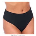 thumbnail image 2 of Tanga Ilusión para Dama, Cintura Alta Estampada Negro Talla EG, 2 of 4