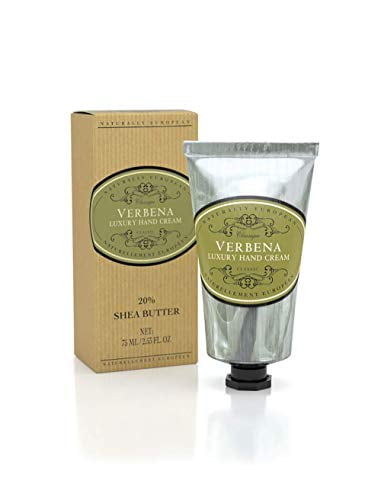 Naturally European VERBENA Luxury Hand Cream Boxed 20% Shea Butter 75ml