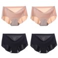 thumbnail image 1 of Braguitas de seda sin costuras, transpirables y cómodas para damas pequeñas, 1 of 6