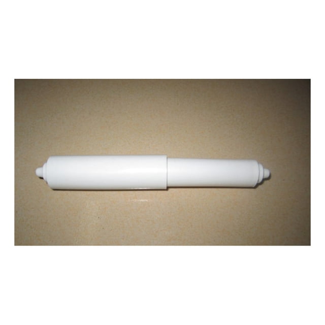 LEEYNEER Rouleau de Papier Toilette 4 Pcs Rouleau de Papier Toilette s'Adapte à Tout Style Plastique-Ressorts Blancs Rouleau de Papier Toilette Support de Papier de Salle de Bain Remplacement