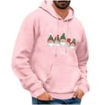 thumbnail image 2 of Yusimy Mens Christmas Printed Hoodie Long Sleeve Pullover Casual Mens Top, 2 of 4