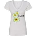 thumbnail image 3 of Inktastic Arizona Saguaro Cactus Flowers Women's V-Neck T-Shirt, 3 of 5