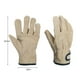 thumbnail image 2 of Picnic Al Aire Libre Camping Fuego Barbacoa Cuero Aislamiento Térmico Guantes Gruesos Kearding OD009595-02, 2 of 5