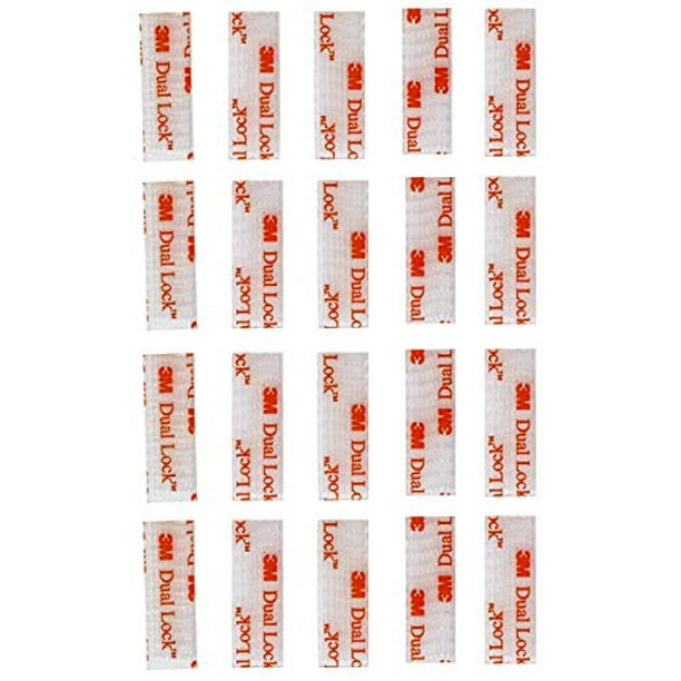 20 Pieces EZ Pass Mounting Strips Dual Lock Tape Strips For EZ Pass I