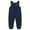 Navy, variant on mgoYE Toddler Boys Girls Snow Pants Kids Snow Suit Puffer Winter Warm Zip Up Baby Snowsuit Waterproof One Piece Bib Overalls(Red,18-24 Months)