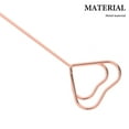 thumbnail image 3 of KAKOWELY 6Ud Accesorio De Escritorio Oro Rosa Para Tarjetas Y Notas Con Y Duradero, 3 of 7