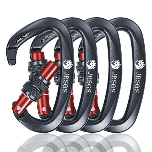 Mosquetón de escalada JRSGS 25KN Locking Rockclimbing ULaa
