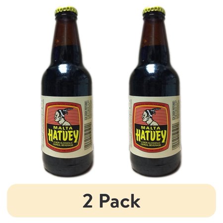 (2 pack) Malta Hatuey, 12 oz