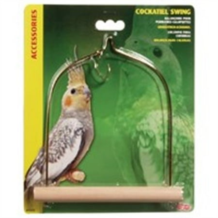 - Lw Cockatiel Swing/Wood Perch