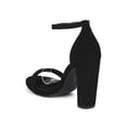 thumbnail image 3 of New Women Mark Maddux Becca-02 Open Toe Ankle Strap Block Heel Sandal, 3 of 6