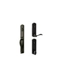 thumbnail image 1 of Sure-Loc WS507-SS 11P RH Entry Rustic Series Wasatch Handleset with Sandstone Right Hand Lever Interior Trim, Vintage Bronze, 1 of 1