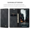 thumbnail image 5 of Dteck Case for iPhone 14 Pro Max,Vintage PU Leather Wallet Case TPU Bumper Card Slots Kickstand Magnetic Shockproof Flip Folio Cover for iPhone 14 Pro Max 6.7-inch,Black, 5 of 5